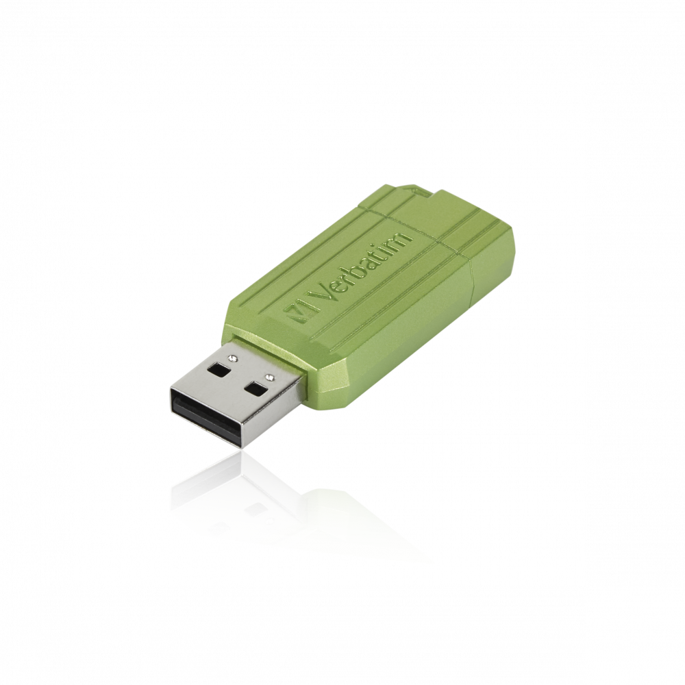 PinStripe USB Drive 64GB Eucalyptus Green