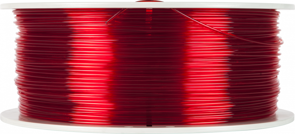 55054 1.75mm Red Transparent Flat