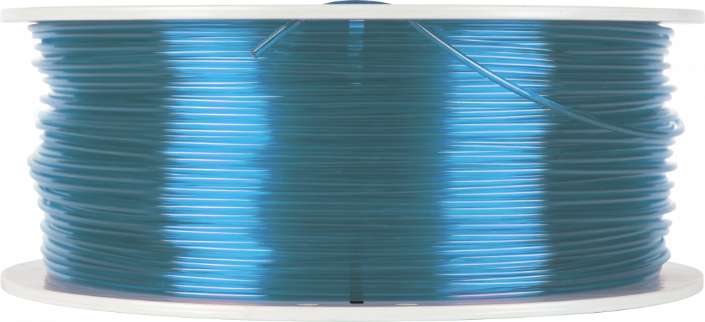 55064 2.85mm Blue Transparent Flat